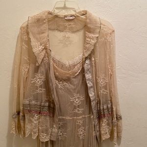 Frilly dress Tea & Scones